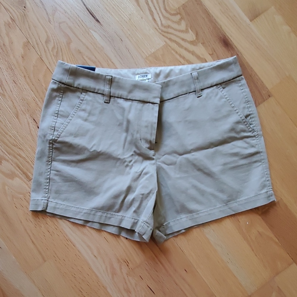NWT J. Crew 5" Chino Shorts